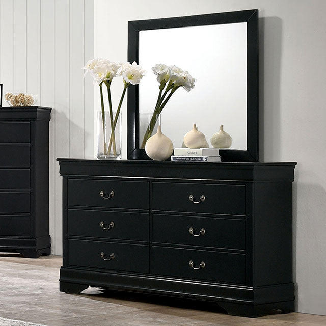Louis Philippe Dresser - U&U Home Budget Furniture (Carteret, NJ)