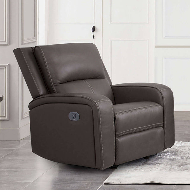Vasilios Power Recliner - U&U Home Budget Furniture (Carteret, NJ)