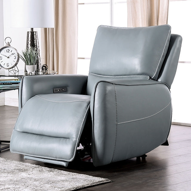 Phineas Power Recliner - U&U Home Budget Furniture (Carteret, NJ)