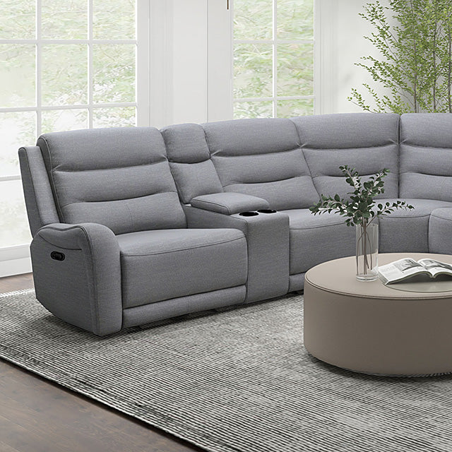Matthias Motion Sectional - U&U Home Budget Furniture (Carteret, NJ)