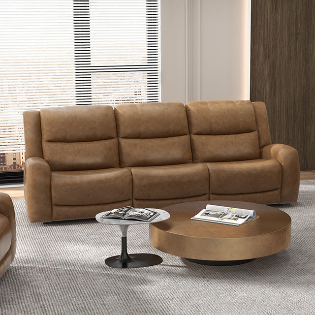 Leolinus Manual Recliner Sofa - U&U Home Budget Furniture (Carteret, NJ)