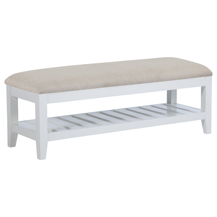 Bexhill Bench - U&U Home Budget Furniture (Carteret, NJ)