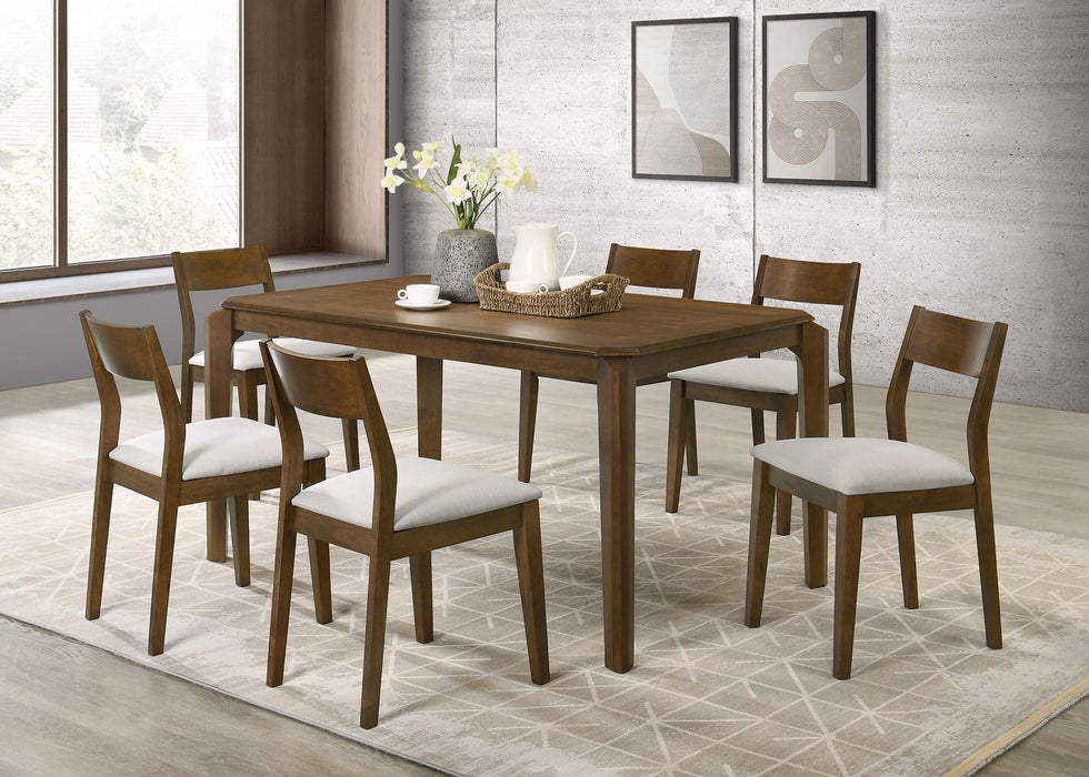 Almonte 7 Pc Dining Set - U&U Home Budget Furniture (Carteret, NJ)