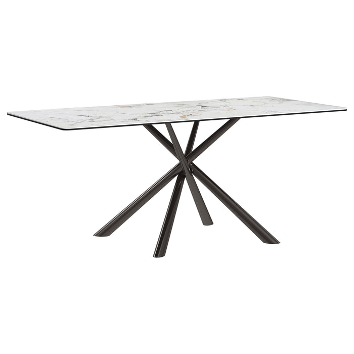 Carvell Dining Table - U&U Home Budget Furniture (Carteret, NJ)