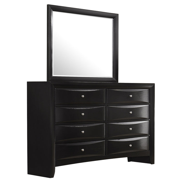 Briana Dresser With Mirror - U&U Home Budget Furniture (Carteret, NJ)
