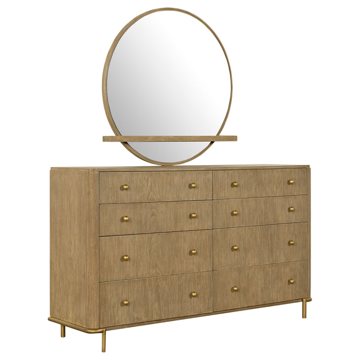 Arini Dresser With Mirror - U&U Home Budget Furniture (Carteret, NJ)