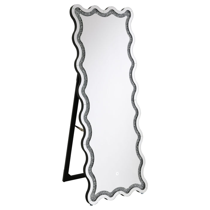 Brixey Standing Mirror - U&U Home Budget Furniture (Carteret, NJ)