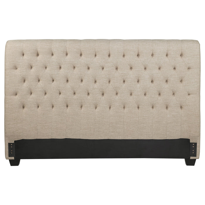 Chloe Eastern King Headboard - U&U Home Budget Furniture (Carteret, NJ)
