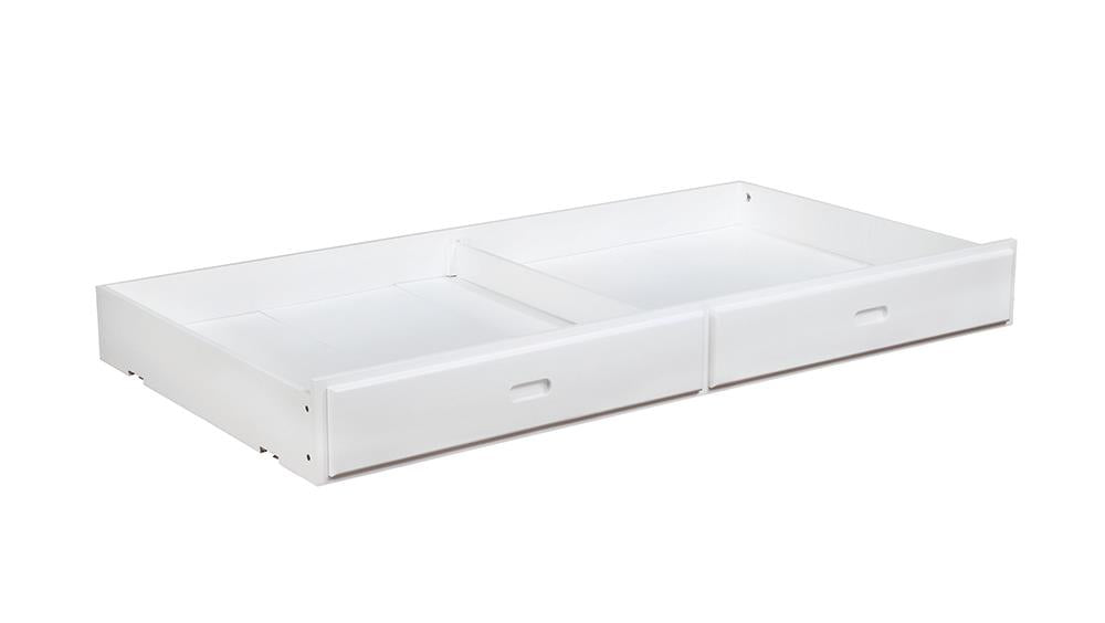 Chapman Storage Trundle White - U&U Home Budget Furniture (Carteret, NJ)