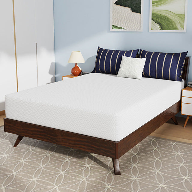 Nasturtium 10" Full Bamboo Charcoal Infused Memory Foam - U&U Home Budget Furniture (Carteret, NJ)