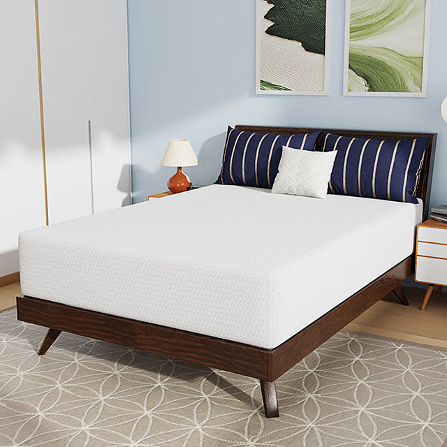 Nasturtium 12" Full Bamboo Charcoal Infused Memory Foam - U&U Home Budget Furniture (Carteret, NJ)