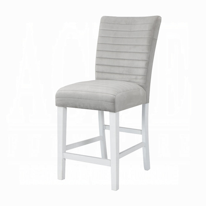 Elizaveta Counter Height Chair Set-2 - U&U Home Budget Furniture (Carteret, NJ)