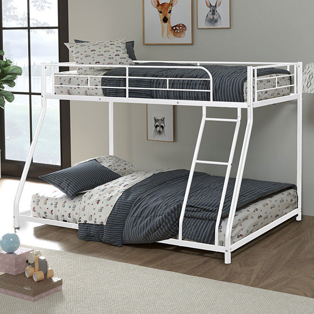Panos Twin/Full Metal Bunkbed - U&U Home Budget Furniture (Carteret, NJ)