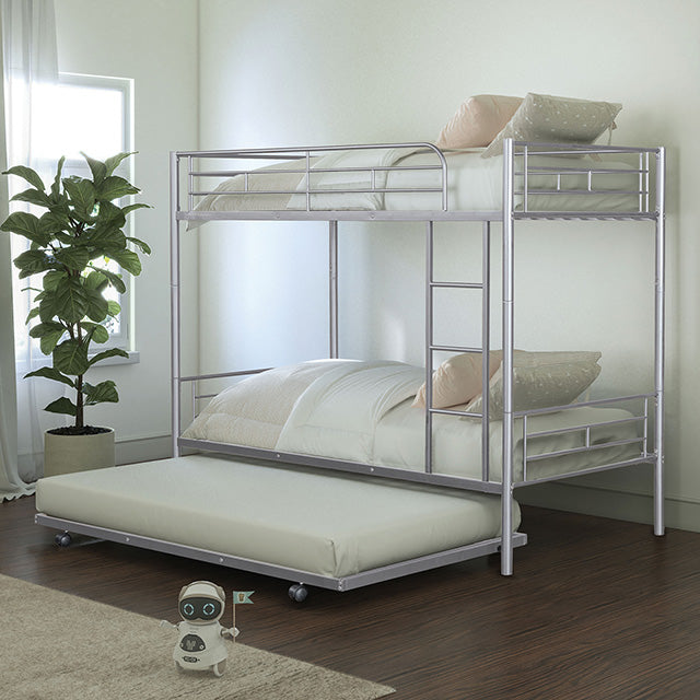 Philotus Twin/Twin Bunkbed + Trundle - U&U Home Budget Furniture (Carteret, NJ)
