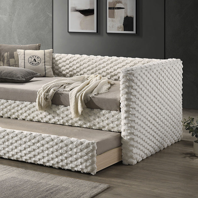 Palmeri Twin Daybed w/ Trundle - U&U Home Budget Furniture (Carteret, NJ)