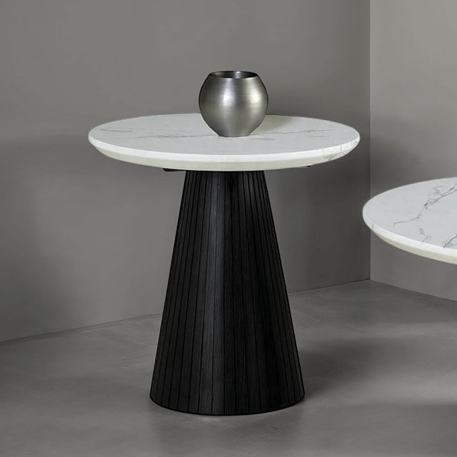 Sindal Round End Table - U&U Home Budget Furniture (Carteret, NJ)
