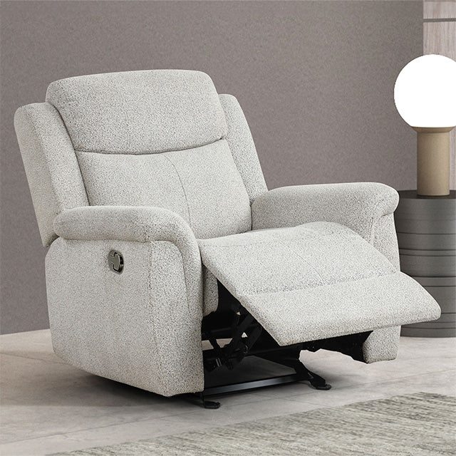 Sandbach Manual Glider Recliner - U&U Home Budget Furniture (Carteret, NJ)