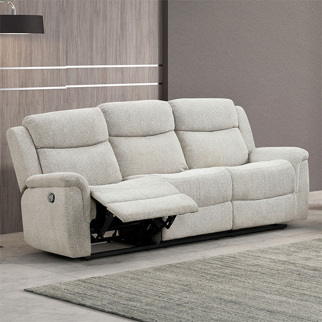 Sandbach Manual Reclining Sofa - U&U Home Budget Furniture (Carteret, NJ)