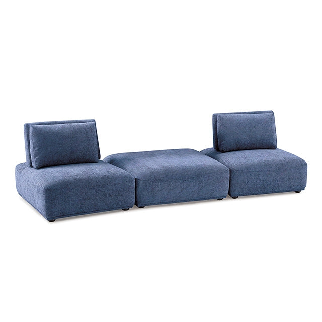 Stavanger 2-Seater w/ Square Ot - U&U Home Budget Furniture (Carteret, NJ)