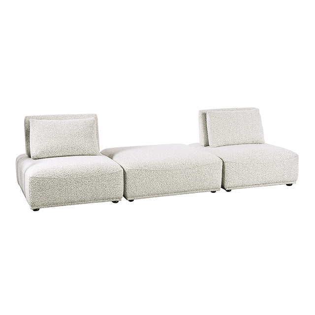 Stavanger 2-Seater w/ Square Ot - U&U Home Budget Furniture (Carteret, NJ)