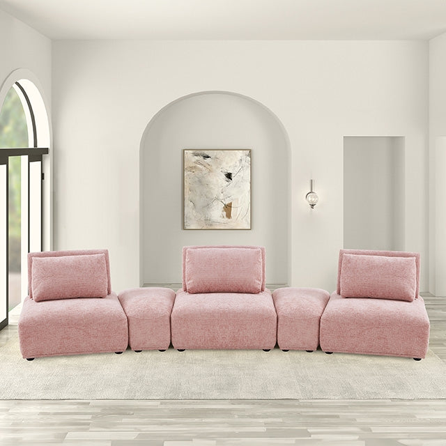 Stavanger Curved 3-Seater - U&U Home Budget Furniture (Carteret, NJ)