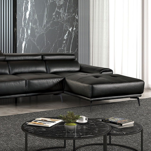 Vadso Sectional, Right Chaise - U&U Home Budget Furniture (Carteret, NJ)