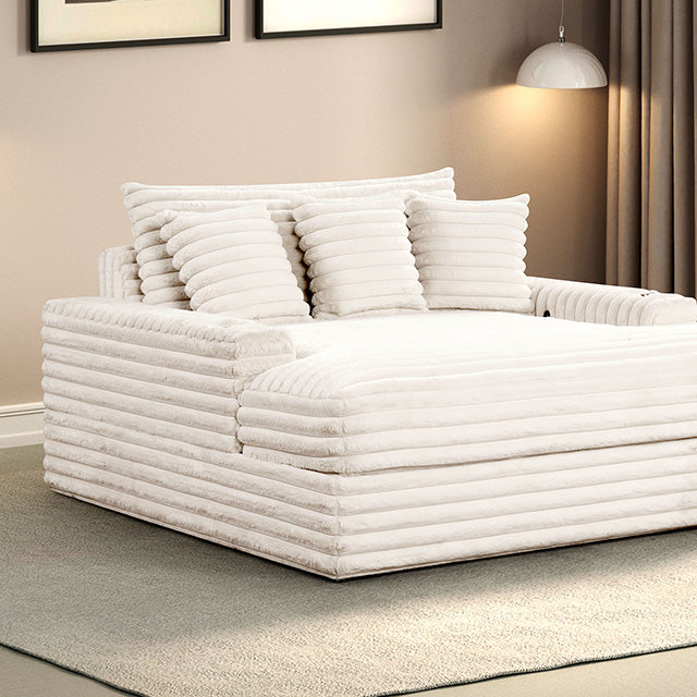 Veyrier 2 Arm Chaise - U&U Home Budget Furniture (Carteret, NJ)
