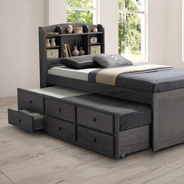 Troutdale Captain Bed - U&U Home Budget Furniture (Carteret, NJ)