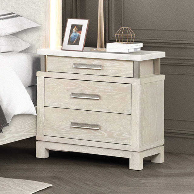 Lafayette Nightstand - U&U Home Budget Furniture (Carteret, NJ)