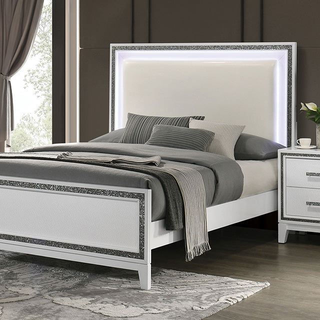 Lucida Bed - U&U Home Budget Furniture (Carteret, NJ)