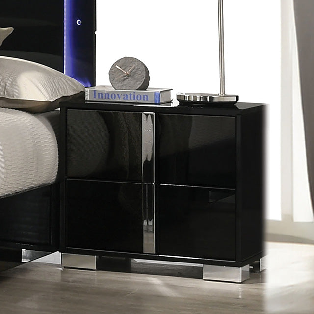 Sinistra Night Stand - U&U Home Budget Furniture (Carteret, NJ)
