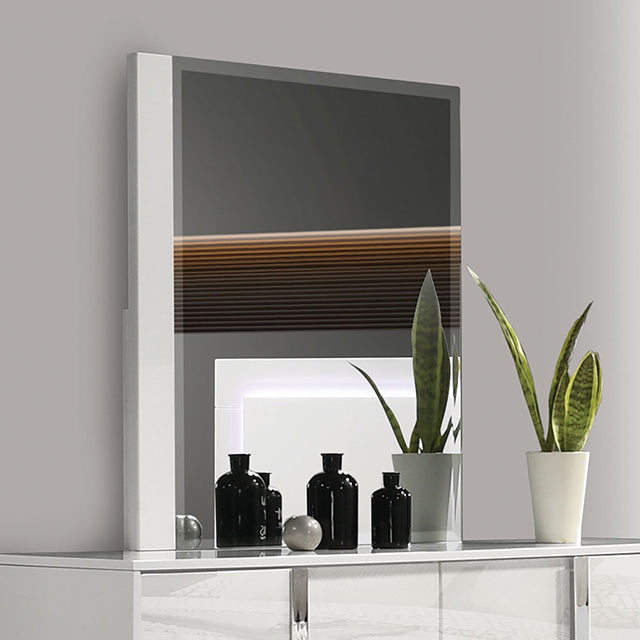 Sinistra Mirror - U&U Home Budget Furniture (Carteret, NJ)