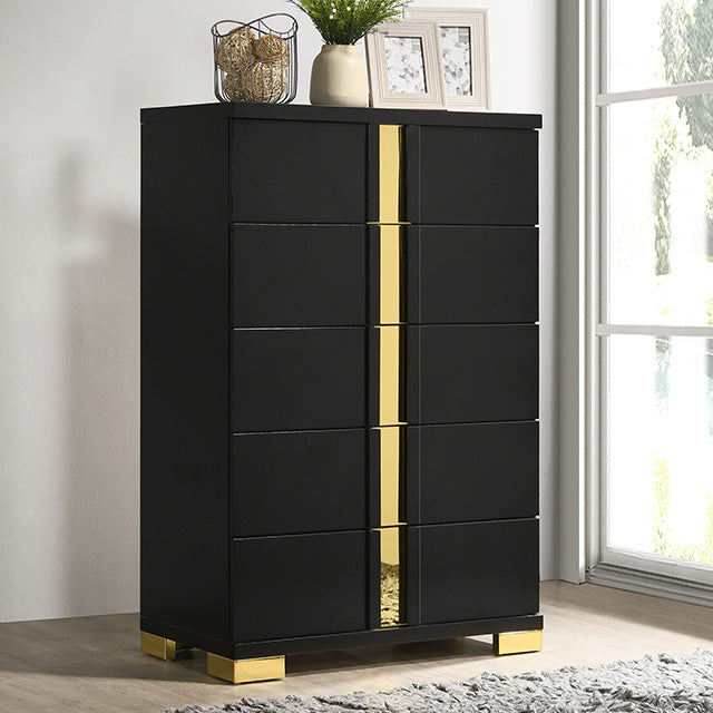 Lillestrom Chest - U&U Home Budget Furniture (Carteret, NJ)
