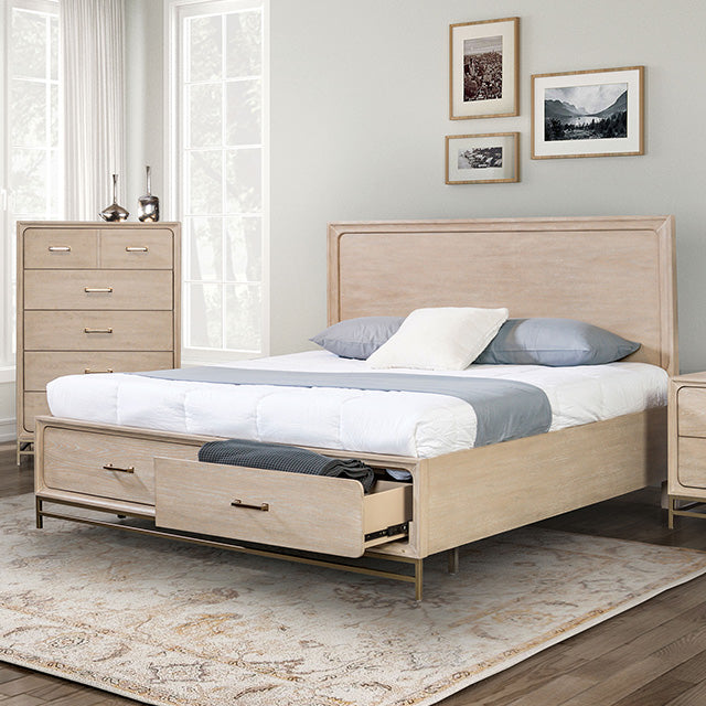 Sandnes Bed - U&U Home Budget Furniture (Carteret, NJ)