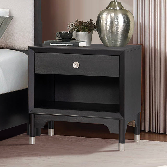 Torrance Nightstand - U&U Home Budget Furniture (Carteret, NJ)