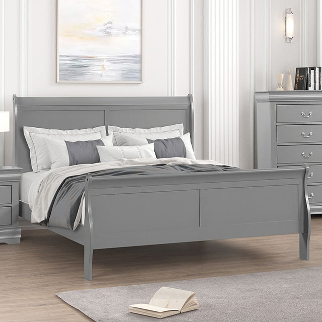 Louis Philippe Bed - U&U Home Budget Furniture (Carteret, NJ)