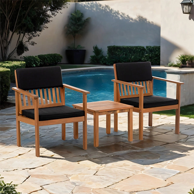 Noto 3 Pc. Patio Set - U&U Home Budget Furniture (Carteret, NJ)