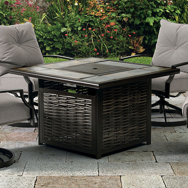 Segovia Fire Pit Table - U&U Home Budget Furniture (Carteret, NJ)