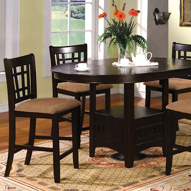 Metropolis Oval Counter Ht. Table - U&U Home Budget Furniture (Carteret, NJ)