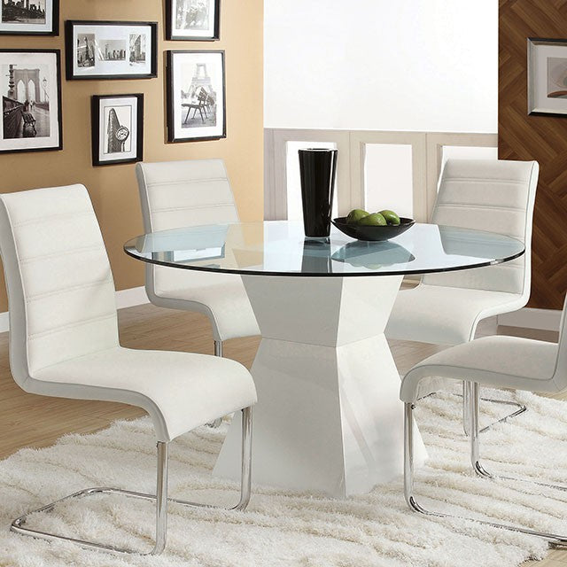 Mauna 5 Pc Dining Table Set - U&U Home Budget Furniture (Carteret, NJ)