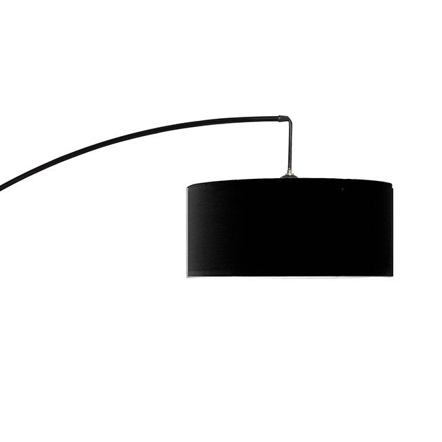 Jess Black Arch Lamp - U&U Home Budget Furniture (Carteret, NJ)