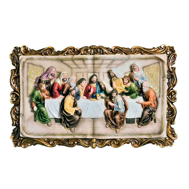 Homili Multi Last Supper Plaque - U&U Home Budget Furniture (Carteret, NJ)