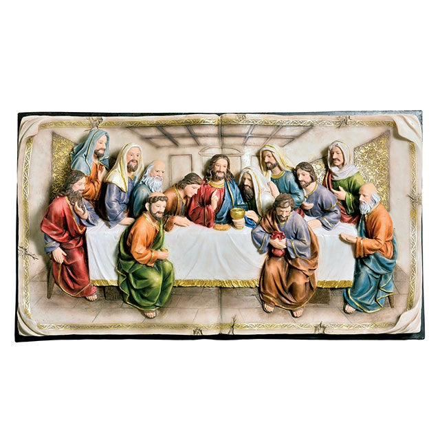 HOMILI Last Supper Plaque - U&U Home Budget Furniture (Carteret, NJ)