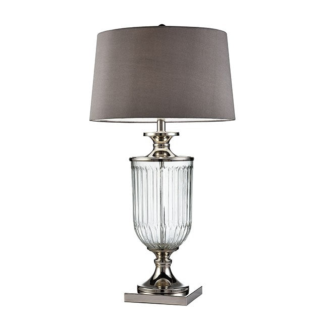 Ira Translucent 32.5"H Table Lamp - U&U Home Budget Furniture (Carteret, NJ)