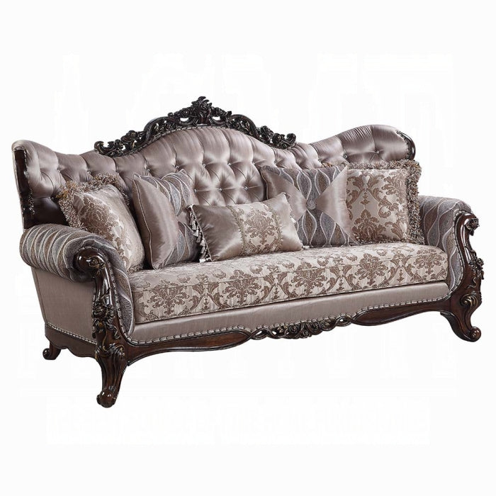 Benbek Sofa With 5 Pillows - U&U Home Budget Furniture (Carteret, NJ)