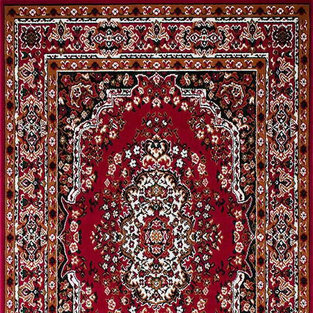 SHINTA Red 5' X 8' Area Rug - U&U Home Budget Furniture (Carteret, NJ)