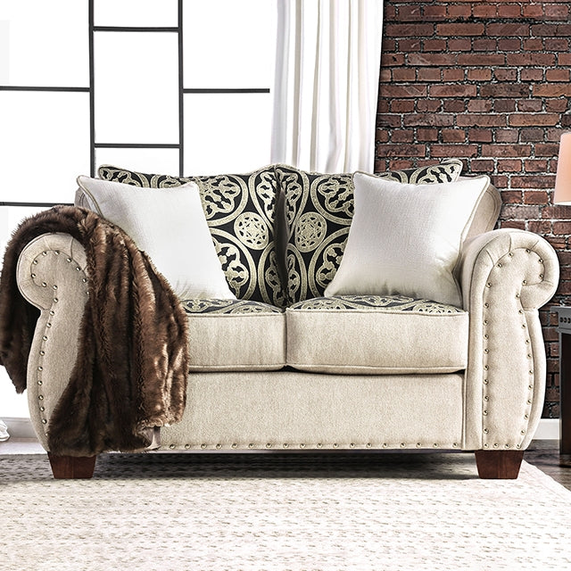 Sinatra Love Seat - U&U Home Budget Furniture (Carteret, NJ)