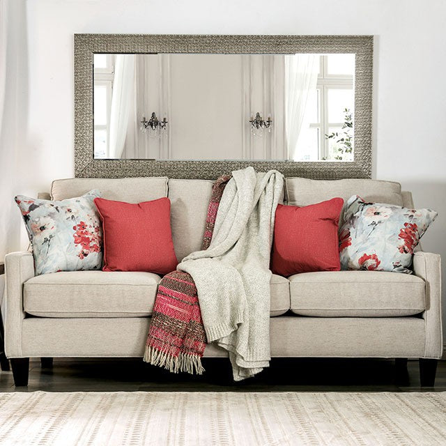Nadene Ivory Sofa - U&U Home Budget Furniture (Carteret, NJ)