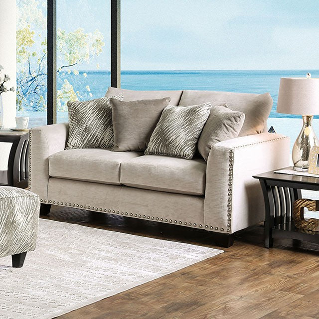 Stefano Love Seat - U&U Home Budget Furniture (Carteret, NJ)