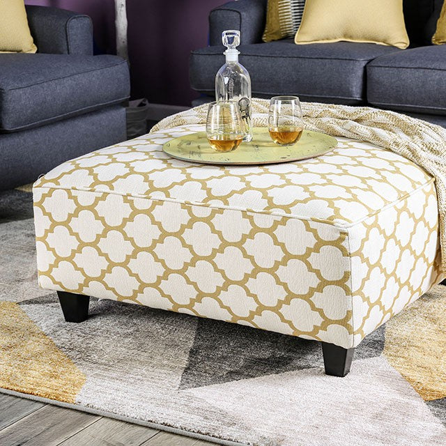 Orson Ottoman - U&U Home Budget Furniture (Carteret, NJ)